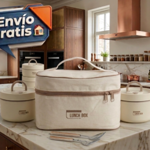 COMBO LUNCHBOX           |           4 Loncheras Térmicas + Maleta + ¡Obsequio!