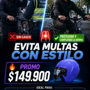 Casco TECH para eléctricos⚡
